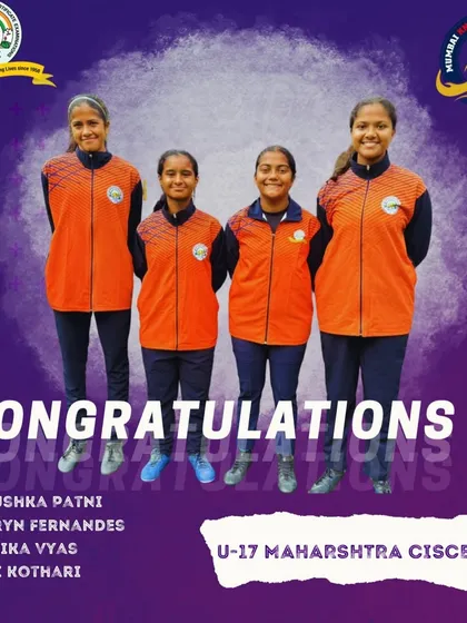 Five of our academy players selected to represent the U-17 Maharashtra CISCE team for the Subroto Cup National Championship.