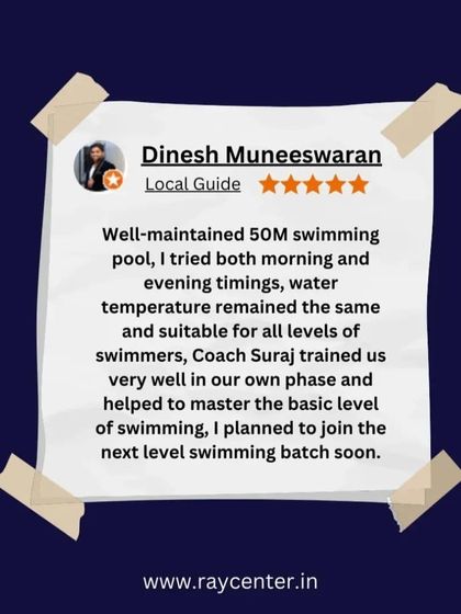 Ray Center - Swimming Lessons Hear From Our Swimmers photo 5