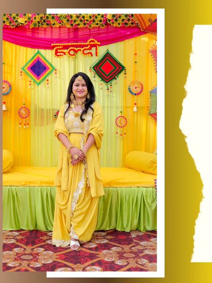Vibrant Rituals: Haldi & Mehndi photo 18