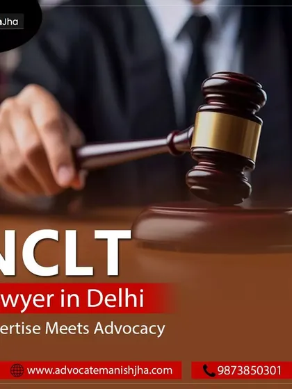I offer specialized NCLT representation for companies in Delhi. This visual, featuring a gavel, symbolizes my role in navigating the complexities of company law and advocating for your business interests before the tribunal.