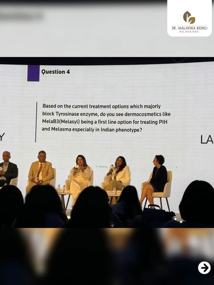 As a panelist at the La Roche-Posay launch, I discussed the role of new molecules like MelaB3 in treating Post-Inflammatory Hyperpigmentation (PIH) and Melasma, particularly within the Indian skin phenotype.