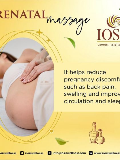 Our Prenatal Massage is a safe and gentle therapy designed for moms-to-be. It helps reduce common pregnancy discomforts like back pain and swelling, while also improving circulation and sleep.