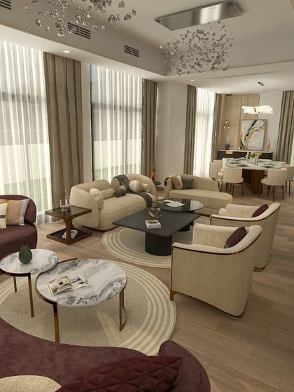 Chizzle My Designs - Turnkey Residential Interior Design Luxurious Living & Dining Rooms photo 41