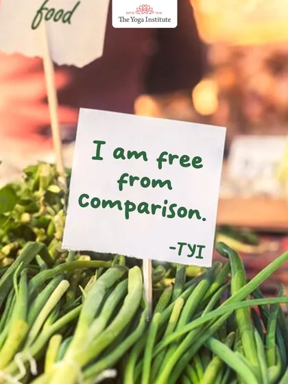 "I am free from comparison." True freedom comes when you stop measuring your worth against others and instead embrace your own unique journey.