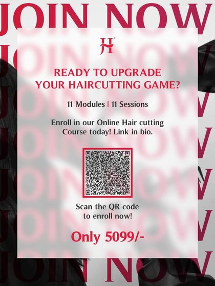 If you want to upgrade your haircutting game, my online course is for you. With 11 modules and 11 sessions, it's a comprehensive program to make you a pro.