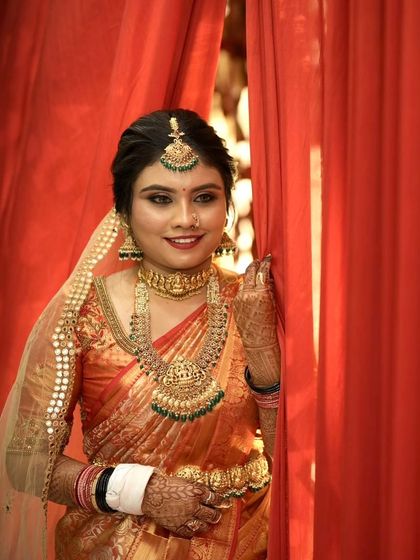 Makeover by Pragna Gangadhar - Bridal Makeup & Hair Styling Classic South Indian Bridal Looks photo 86