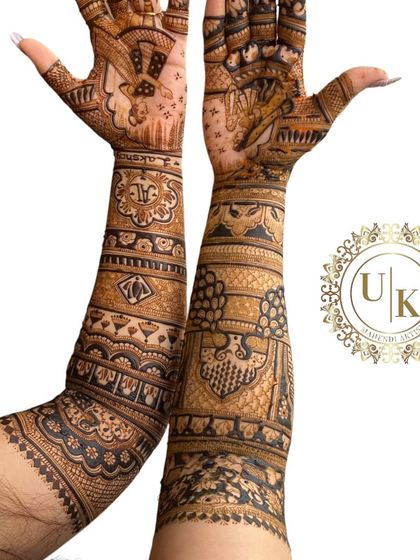 Umesh Kumar - Bridal & Wedding Mehandi Intricate Bridal Mehandi (Hands & Feet) photo 42