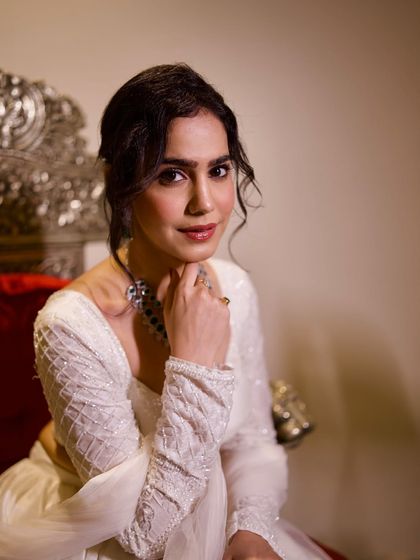 A close-up portrait where poise takes center stage. This image is from a professional photoshoot, highlighting my features and suitability for beauty, jewelry, or fashion campaigns that require an elegant and confident look.