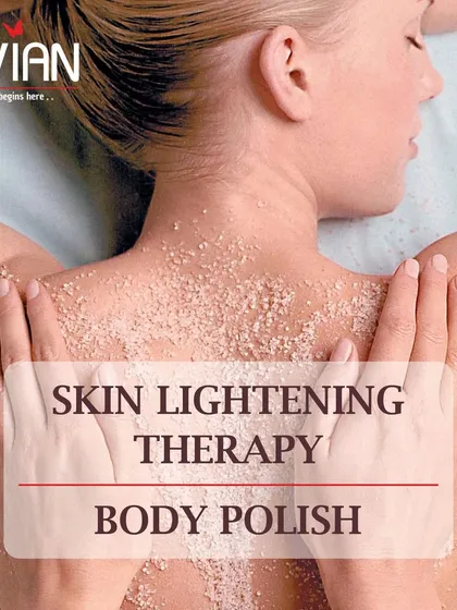 Experience full-body rejuvenation with my skin lightening and body polish therapy. This treatment exfoliates dull, dead skin, leaving you feeling smooth, bright, and completely refreshed from head to toe.