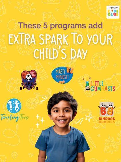 These five programs add an extra spark to your child's day. From Super Sports to Twirling Toes, they are perfect as add-ons to your child's weekly routine.