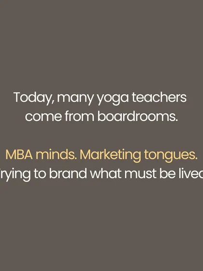 In the authentic tradition, a student approaches a teacher for transformation, not a transaction. Today, with yoga often packaged like a product, it is crucial to remember this. You cannot swipe a card for self-realization or rate your teacher like an Uber ride. Let us return to the sacredness of the student-teacher relationship.