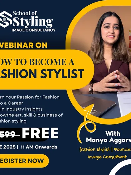 Are you ready to turn your passion for fashion into a career? This is an invitation to my free webinar where I break down the steps to becoming a fashion stylist, sharing industry insights and practical advice.