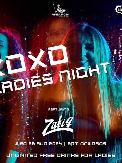Unlimited free drinks for ladies is a promise that always delivers a fantastic crowd and a memorable night.