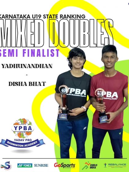Yadav Pro Badminton Academy - Student-Athlete Development Program National & State Level Champions photo 3