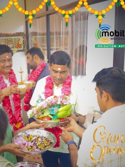 Our directors being honored during the grand opening of the new R&D office.