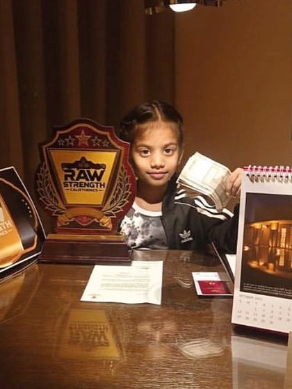 Our first winner in the female endurance category at the Raw Strength competition in Hyderabad. We are incredibly proud of her achievement and the hard work it represents.