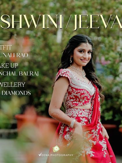 Aanchal Balaraj - Bridal Makeup & Hairstyling Featured Wedding Album: Ashwini & Jeevan photo 4