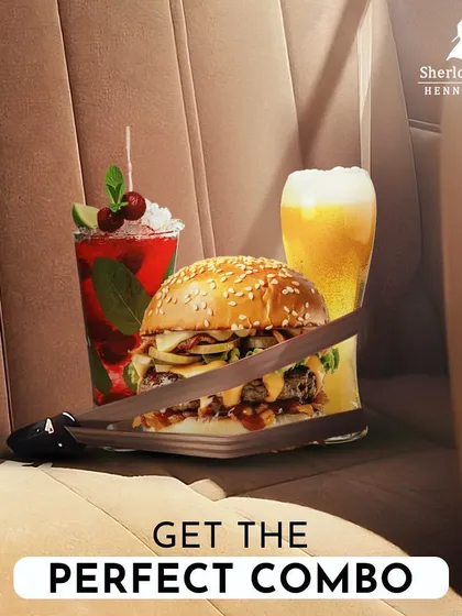 The perfect combo for a great night out: a juicy burger, a refreshing beer, and a creative cocktail. I've got all your cravings covered.