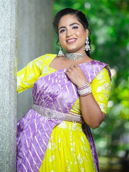 The Glamhouse - Ethnic Wear & Jewellery Rentals The Lehenga & Langa Voni Collection photo 56