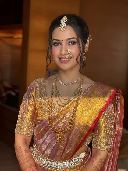 This image captures the radiant smile that comes from feeling confident and beautiful. The HD makeup technique I teach ensures every student can create a look that is stunning both on camera and in person.
