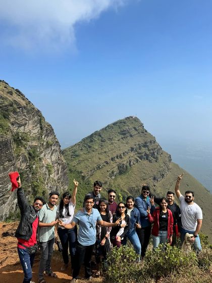 A customized trip for a private group, enjoying the clear skies and dramatic peaks of Chikmagalur.