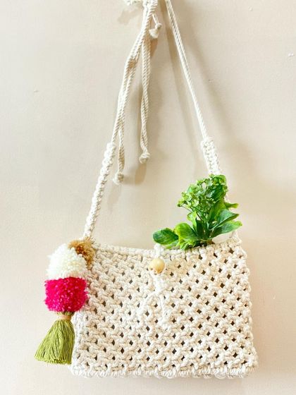 Shifa - Handmade Macrame Bags Sling & Crossbody Bags photo 10
