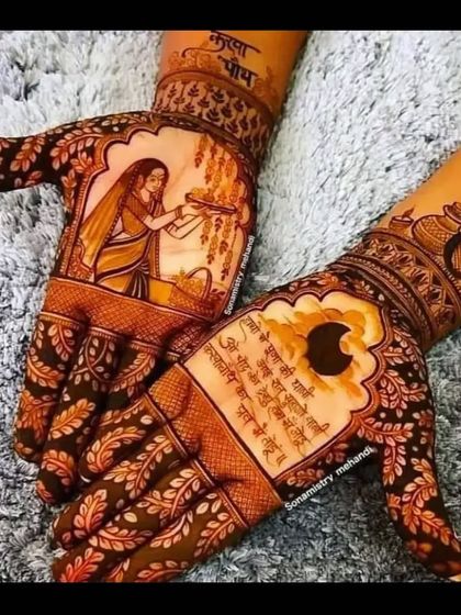 Bunty Rajasthani Mehandi - Special Occasion Mehandi Your Story in Henna: Custom Portraits photo 16