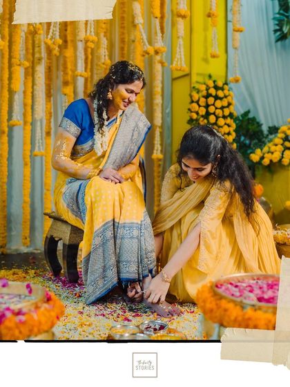 The Knotz Stories - Destination Wedding Coverage The Haldi Celebration photo 5