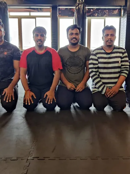 We're building our BJJ team back up, a couple of generations at a time. It's great to see both adults and kids training together on the mats.
