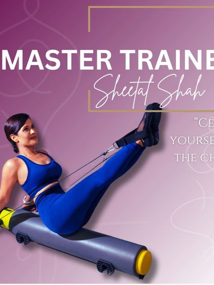 As a Master Trainer, my motto is "Centre yourself in the chaos." This image of me on the MOTR embodies that principle, finding balance and control in a challenging pose.