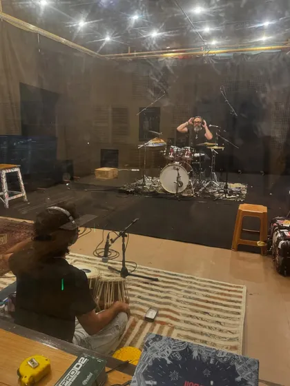 A look inside a creative studio session. This is where the magic begins, with musicians from different backgrounds coming together to jam and create something new. I am always ready for both in-person and remote studio collaborations.