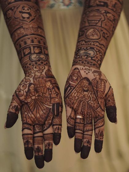 Our Brides' Stories in Henna photo 3
