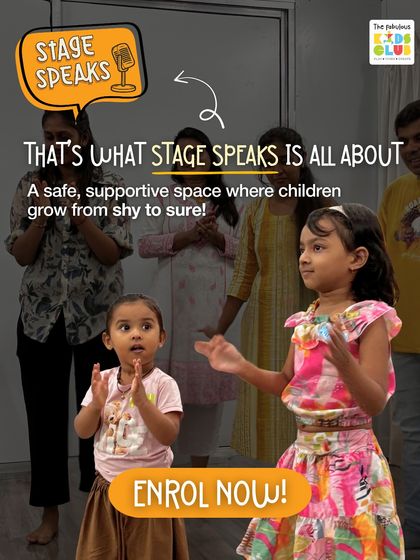 This is what 'Stage Speaks' is all about. It's a safe space where children grow from shy observers to confident performers, celebrated by their peers and mentors.