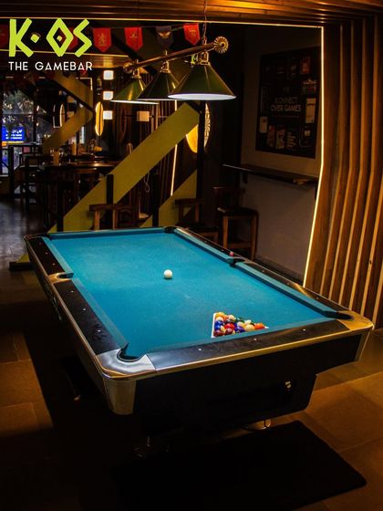 It's always pool o'clock at K-OS. Rack ‘em up, shoot your shot, and enjoy a classic game with your friends.