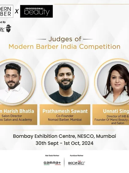 I'm honored to be recognized as an expert in my field. Being asked to judge the Modern Barber India Competition is a huge milestone and reflects the high standards I hold for myself and every service I provide at the shop.