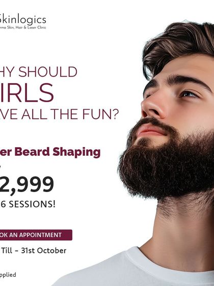 This offer is for the men who want a perfectly groomed look without the daily hassle. My laser beard shaping package includes six sessions to create a clean, defined beard line permanently.