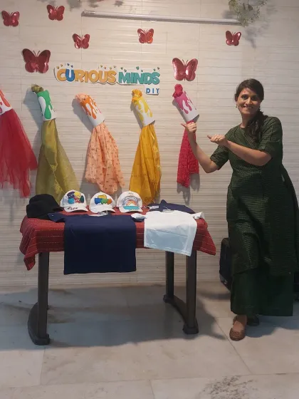 This is me in my happy place, surrounded by the tools of my trade. I love what I do, and I'm always ready to bring the fun and creativity to your next event.