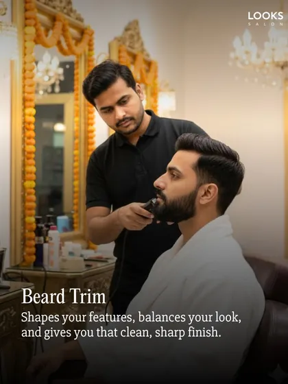 For our male clients, grooming is all about precision. Our expert beard trim service is designed to shape your features and balance your look. We provide a clean, sharp finish that defines your style, whether you're preparing for an event or just maintaining your everyday look.