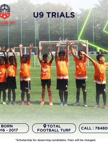 Start the journey with our U9 elite team. These trials are for young, passionate players born in 2016-2017 who are ready to take their first steps in structured, competitive football.