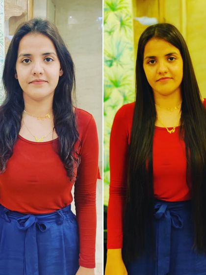 Hair Extension Transformations: Straight & Sleek photo 12