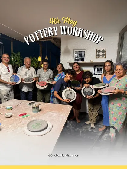 Muddy hands, happy hearts! This amazing group came for a Sunday pottery workshop and shaped more than just clay, they shaped memories.