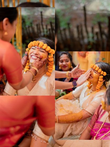 Vibrant Haldi Moments photo 37
