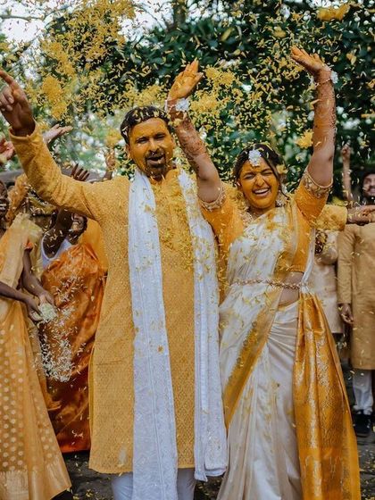 Journeys By Vivek - Wedding Cinematography Vibrant Haldi Celebrations photo 15