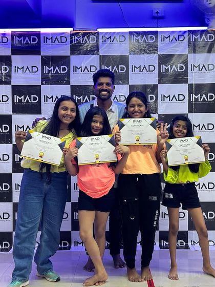 The imprints we leave are the steps we take. Me with another group of certified performers.