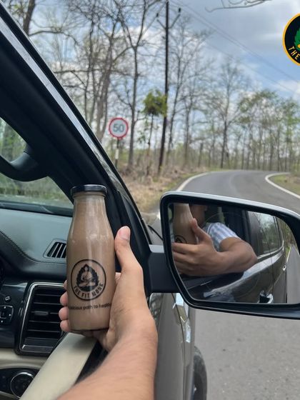 Healthy habits on the road. A Fit Monk smoothie is the perfect travel companion to keep you fueled and on track with your nutrition, no matter where your journey takes you.