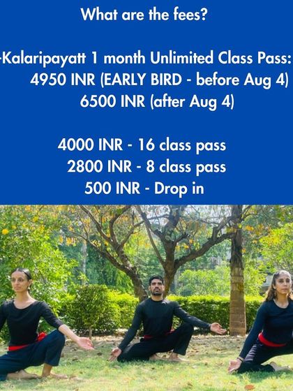 Details on our fees for the one month unlimited pass and other class packages, including an early bird discount.