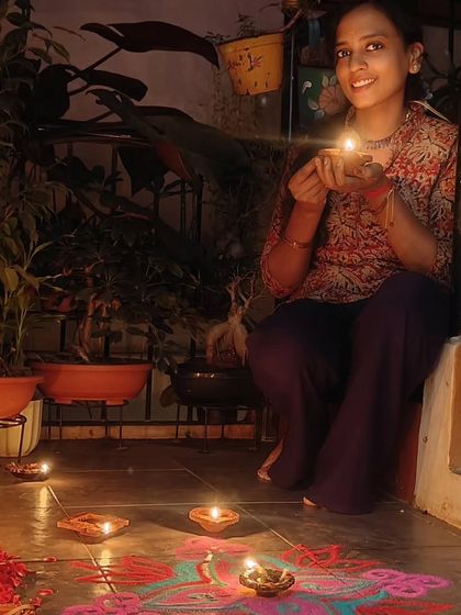 Anesha Artgallery - Indian Folk Art & Home Decor Behind the Art: My Creative Process photo 5