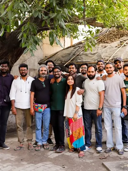 Another group photo with the amazing crew from a Delhi ad shoot. Building a strong team is just as important as having the right camera.