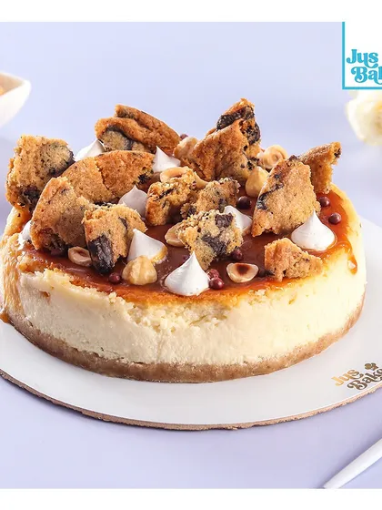 A perfect balance of sweet and salty, my Caramel Seasalt Cheesecake is a slice of heaven. The creamy cheesecake is topped with rich caramel and a sprinkle of sea salt for an irresistible flavor combination.