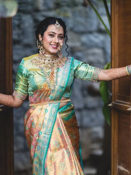 Makeovers by Mahalakshmi - Bridal & Wedding Makeup Happy Brides & Heartfelt Moments photo 11